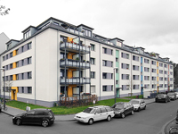 Bauprojekt: Energetische Sanierung eines Wohnblocks, Köln-Neuehrenfeld